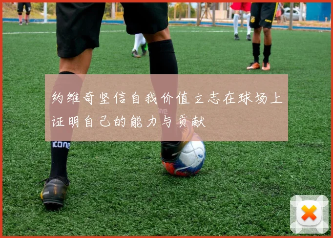 约维奇坚信自我价值立志在球场上证明自己的能力与贡献